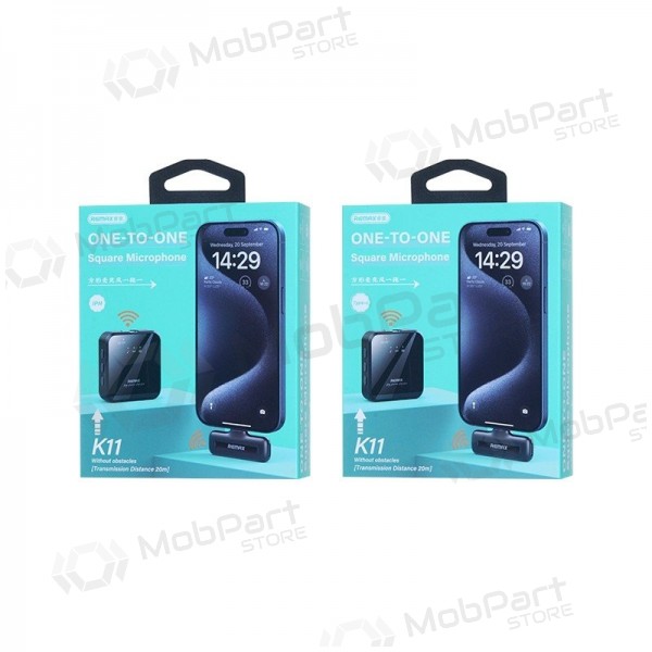 Microfono Remax K11 USB-C nero