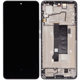 Xiaomi Redmi Note 13 Pro 5G / Poco X6 5G schermo / display (nero) (con una cornice) (Premium)