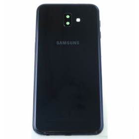 Samsung J610 Galaxy J6+ 2018 coperchio batteria posteriore (nero) (usato grade C, originale)