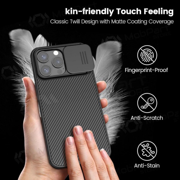 Apple iPhone 15 custodia „Nillkin CamShield Pro“ (nero)