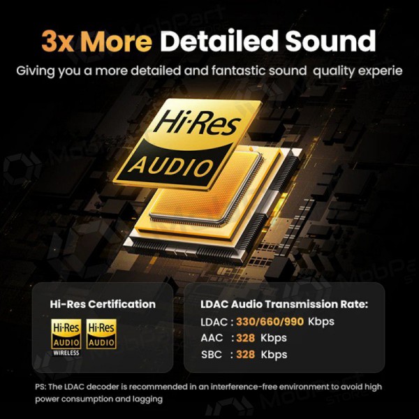 senza filis ausinės Ugreen HiTune H6 Pro Active Noise-Cancelling Earbuds (35873) senza filis ausinės Ugreen HiTune H6 Pro Active Noise-Cancelling Earbuds (35873)