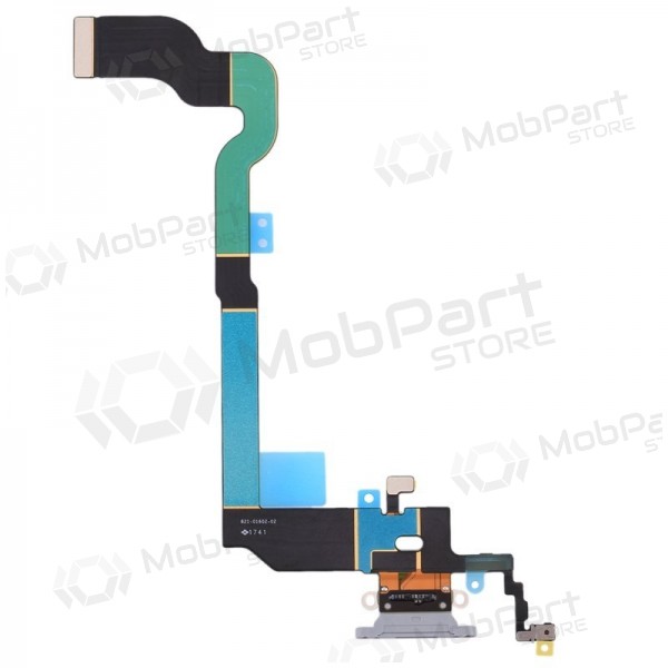 Apple iPhone X connettore di ricarica (d'argento) Apple iPhone X connettore di ricarica (d'argento)