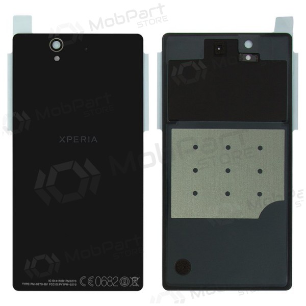 Sony Xperia Z L36h C6602 / Xperia Z C6603 coperchio batteria posteriore (nero) Sony Xperia Z L36h C6602 / Xperia Z C6603 coperchio batteria posteriore (nero)