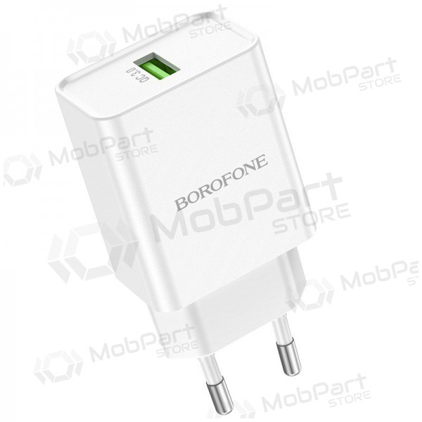 Caricatore Borofone BN5 QC 3.0 18W (bianca)