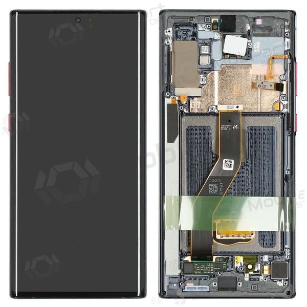 Ekranas Samsung N975 Note 10 Plus/N976 Note 10 Plus 5G su lietimui jautriu stikliuku e rėmeliu Black OLED (real size) Ekranas Samsung N975 Note 10 Plus/N976 Note 10 Plus 5G su lietimui jautriu stikliuku e rėmeliu Black OLED (real size)