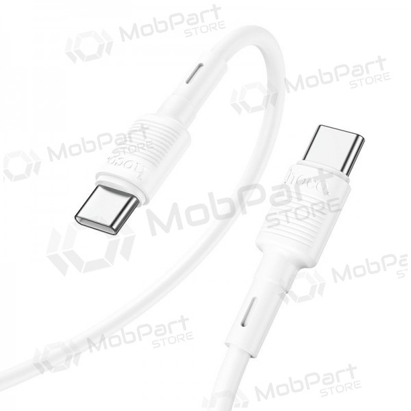 USB cavo Hoco X83 60W Type-C to Type-C 1.0m bianca