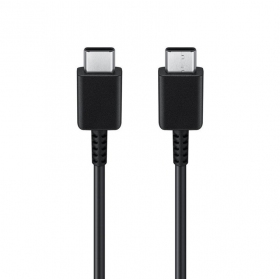 USB cavo originale Samsung EP-DA705BBE 25W 3A Type-C-Type-C 1.0m nero