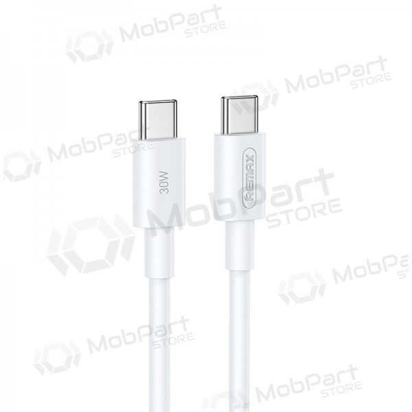 USB cavo Remax RC-C021 USB-C to USB-C 30W 1.0m bianca