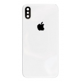 Apple iPhone X coperchio batteria posteriore (d'argento) (usato grade B, originale)