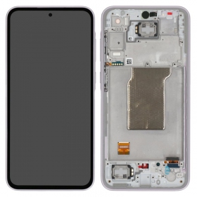 Samsung Galaxy A35 schermo / display (Awesome Lilac) (con una cornice) (originale)