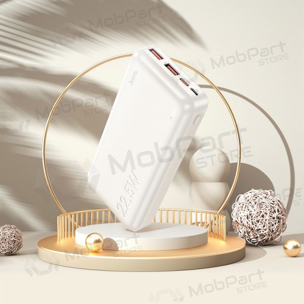 Batteria esterna Power Bank Hoco J101A PD 20W+Quick Charge 3.0 22.5W 20000mAh bianco Batteria esterna Power Bank Hoco J101A PD 20W+Quick Charge 3.0 22.5W 20000mAh bianco