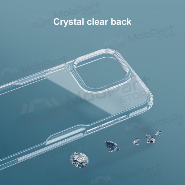 Apple iPhone 15 Pro custodia „Nillkin Nature Pro“ (bianca)