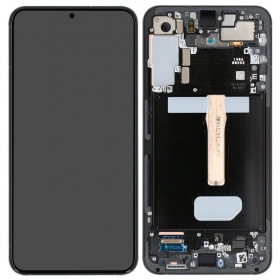 Samsung Galaxy S22+ schermo / display (grafitas) (con una cornice) (originale)