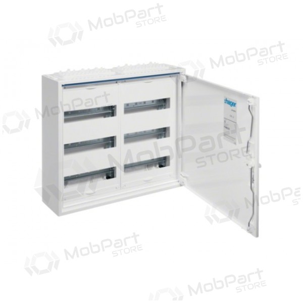 Hager 72 mod. virštinkinis metallico skydelis FWB32