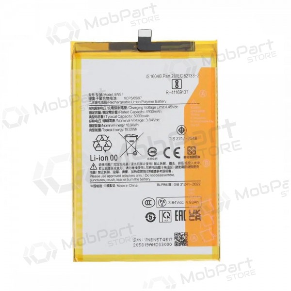 Xiaomi Redmi 13, Poco M6 4G batteria, akumuliatorius (BN5T) (originale) Xiaomi Redmi 13, Poco M6 4G batteria, akumuliatorius (BN5T) (originale)
