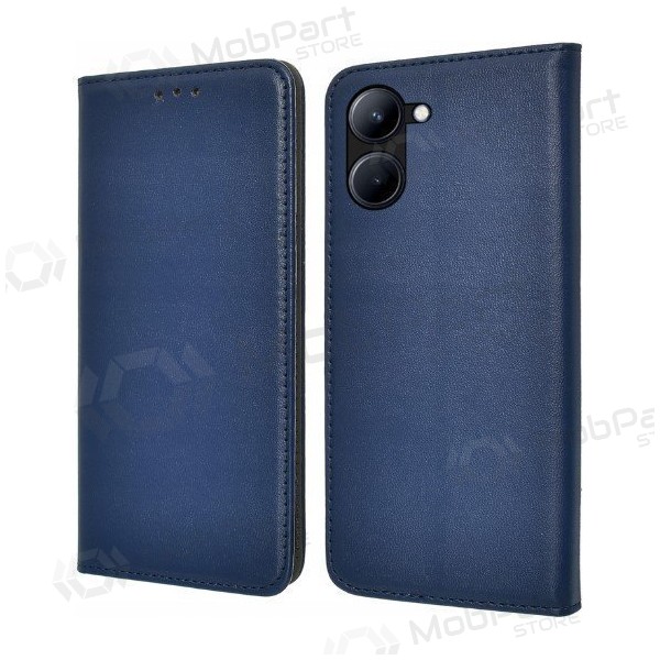 Xiaomi Redmi A5, Poco C71 (173,45x79,35x8,45) custodia a portafoglio - Smart Magnetic (blu scuro)