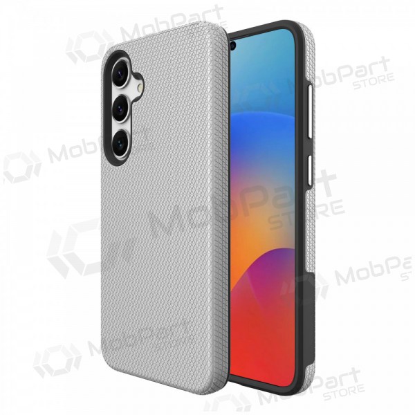 Custodia Perfectionists Triangle Case Samsung G991 S21 5G d'argento