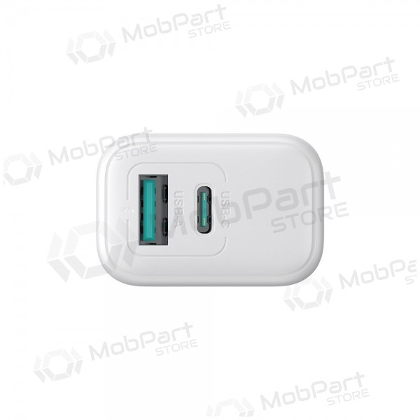 Caricatore Joyroom JR-TCF21 USB-C/USB-A PD20W bianca