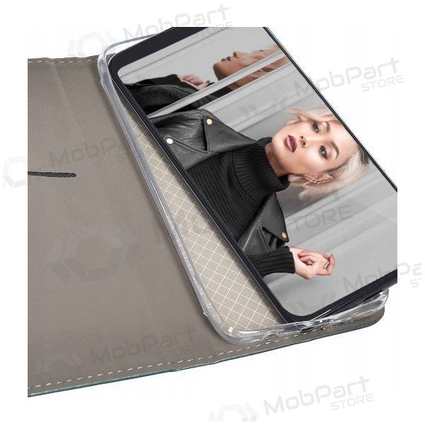 Samsung Galaxy A37 wallet case - Smart Magnetic (verde scuro)