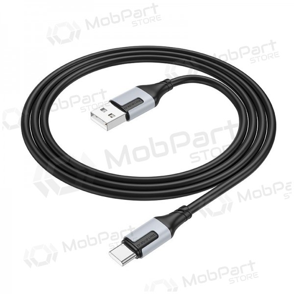 USB cavo Borofone BX101 USB-A to USB-C 1.0m nero