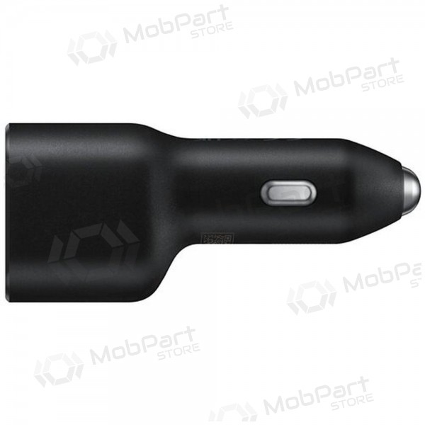 Caricatore automobilinis originale Samsung EP-L4020NBEGEU 1xType-C 1xUSB-A nero nel pacchetto 40W