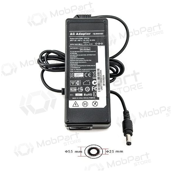 LENOVO 72W: 16V, 4.5A caricatore per computer portatile LENOVO 72W: 16V, 4.5A caricatore per computer portatile