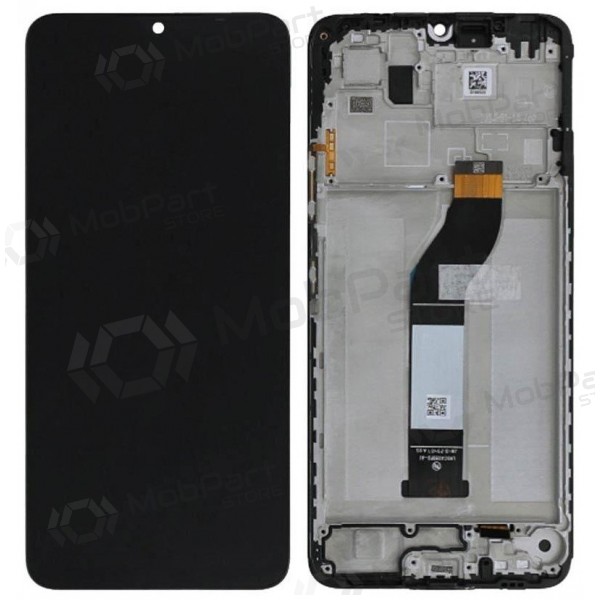 Xiaomi Redmi 13C 5G schermo / display (nero) (con una cornice) (originale)