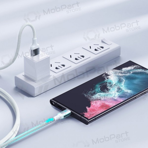 USB cavo Joyroom S-UC027A10 USB to Type-C 3A 1.2m bianca