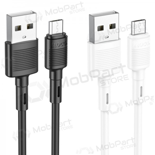 USB cavo Hoco X83 USB-A to MicroUSB 1.0m nero