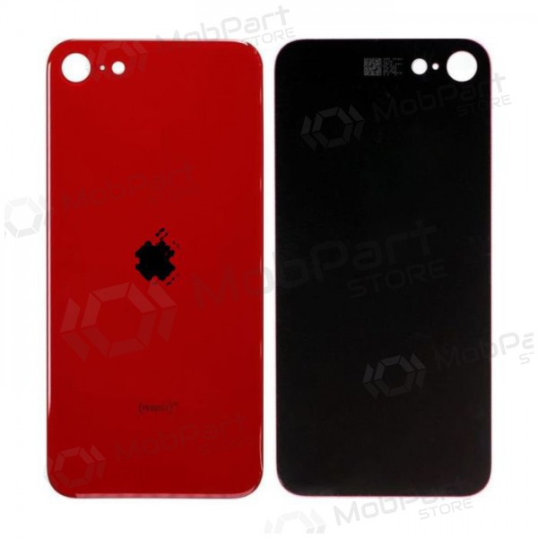 Apple iPhone SE 2020 / SE 2022 coperchio batteria posteriore (rosso) (bigger hole for camera) Apple iPhone SE 2020 / SE 2022 coperchio batteria posteriore (rosso) (bigger hole for camera)