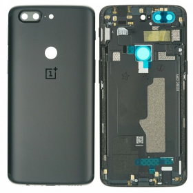 OnePlus 5T coperchio batteria posteriore nero (Midnight Black) (usato grade B, originale)