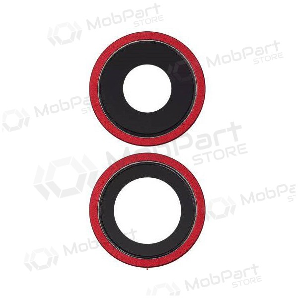 Apple iPhone 11 vetro della fotocamera (2pz) (rosso) (con una cornice) Apple iPhone 11 vetro della fotocamera (2pz) (rosso) (con una cornice)