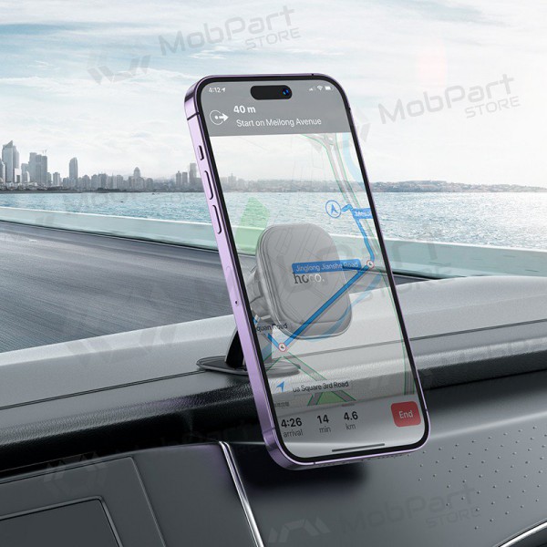 Porta cellulare da auto Hoco H30 tvirtinamas ant prietaisų skydelio magnetinis