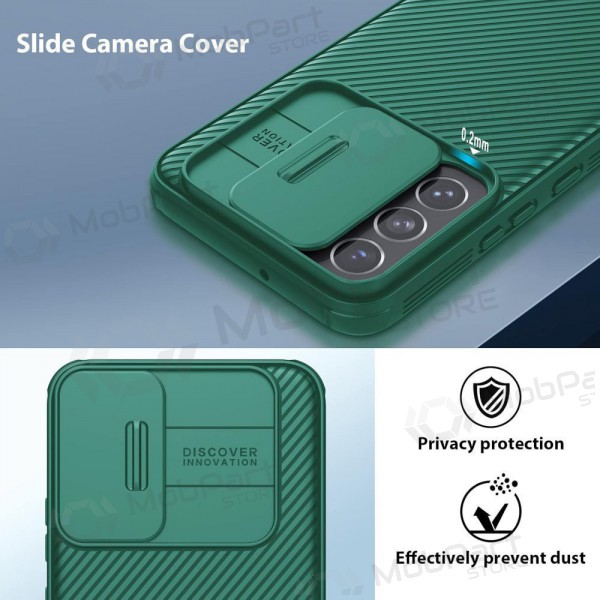 Samsung Galaxy S24 Plus custodia „Nillkin CamShield Pro“ (verde) Samsung Galaxy S24 Plus custodia „Nillkin CamShield Pro“ (verde)