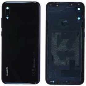 Huawei Y6 2019 / Y6 Pro 2019 / Y6 Prime 2019 coperchio batteria posteriore (nero) (usato grade C, originale)