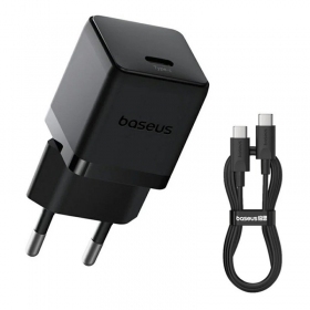Caricatore Baseus Palm 20W USB-C + USB-C to USB-C cable 1.0m nero P10111602113-01