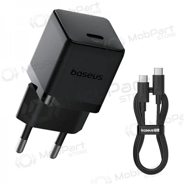 Caricatore Baseus Palm 20W USB-C + USB-C to USB-C cable 1.0m nero P10111602113-01