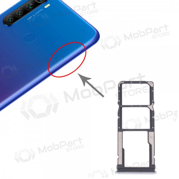 Xiaomi Redmi Note 8T Porta SIM bianca (Moonlight White)