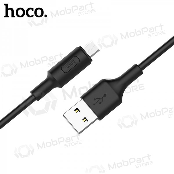 USB cavo Hoco X25 microUSB 1.0m (nero)