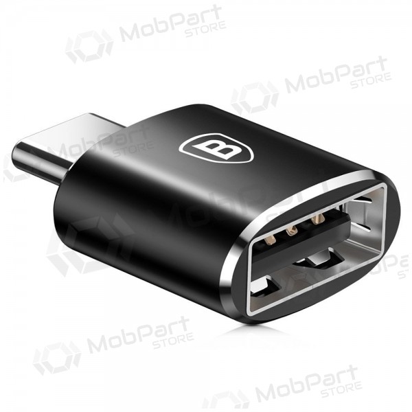 Adattatore Baseus USB-A to Type-C OTG nero CATOTG-01
