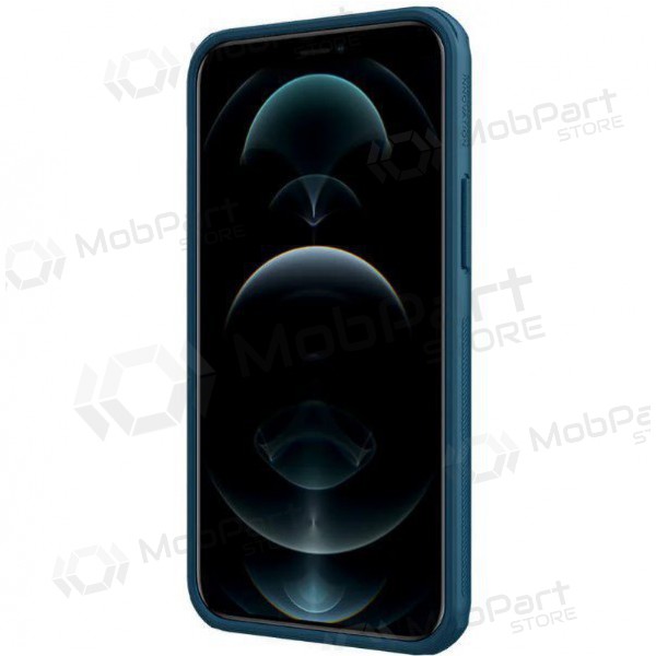 Apple iPhone 14 custodia „Nillkin Frosted Shield“ (blu)