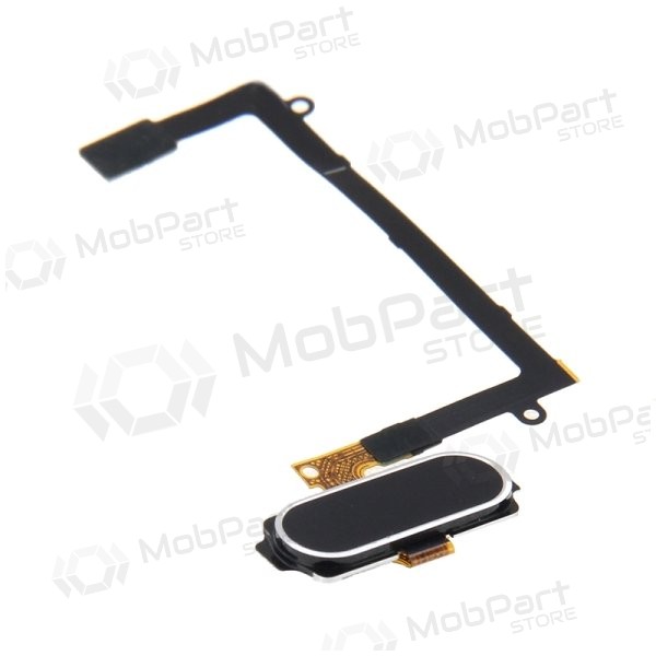 Samsung G925F Galaxy S6 Edge HOME connettore pulsante (nero)