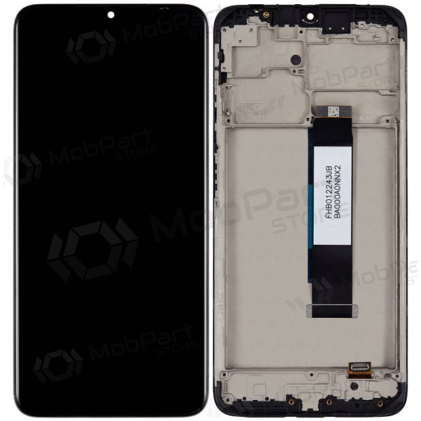 Xiaomi Redmi Note 9 schermo / display (grigio) (con una cornice) (Premium) Xiaomi Redmi Note 9 schermo / display (grigio) (con una cornice) (Premium)