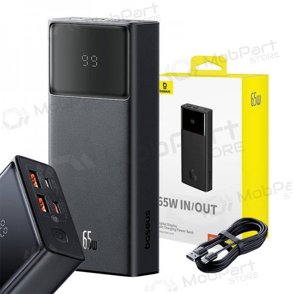 Batteria esterna Power Bank Baseus StarLord 65W 20000mAh nero P10022906113-00