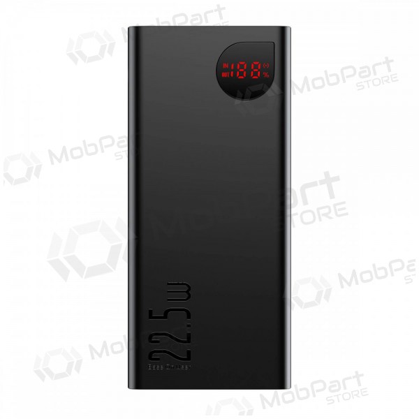 Batteria esterna Power Bank Baseus Adaman 22.5W 20000mAh + Type-C 0.3m nero PPAD070101