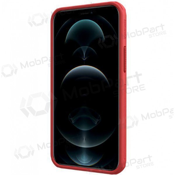 Apple iPhone 15 Pro custodia „Nillkin Frosted Shield“ (rosso)