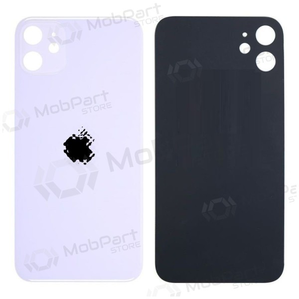 Apple iPhone 11 coperchio batteria posteriore viola (Purple) (bigger hole for camera) Apple iPhone 11 coperchio batteria posteriore viola (Purple) (bigger hole for camera)