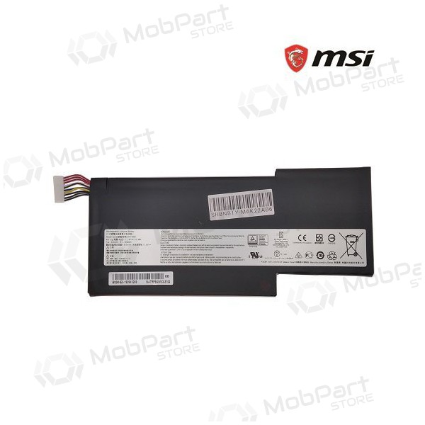 MSI BTY-M6K, 4500mAh batteria del computer portatile - PREMIUM MSI BTY-M6K, 4500mAh batteria del computer portatile - PREMIUM
