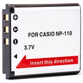 Casio NP-110 foto batteria / accumulatore