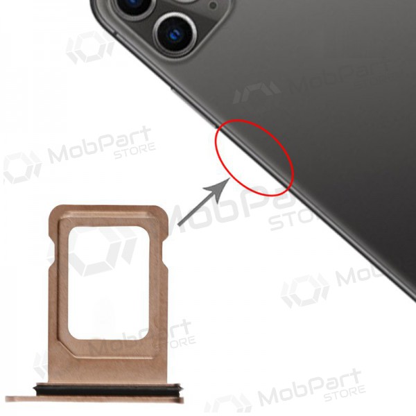 Apple iPhone 11 Pro / 11 Pro Max Porta SIM (d'oro) Apple iPhone 11 Pro / 11 Pro Max Porta SIM (d'oro)
